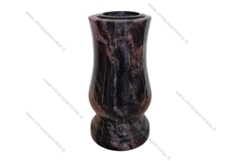 Овальная гранитная ваза Aurora VGR01